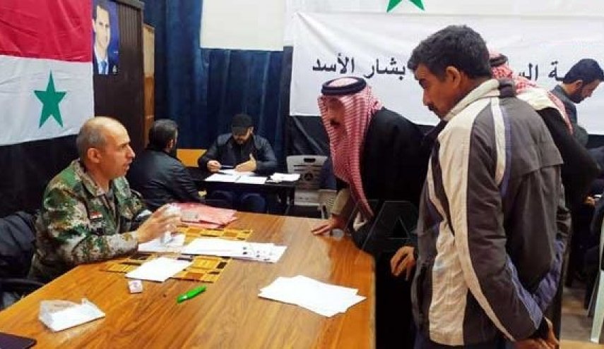 اقبال متزايد على مراكز التسوية في دير الزور وحلب والرقة