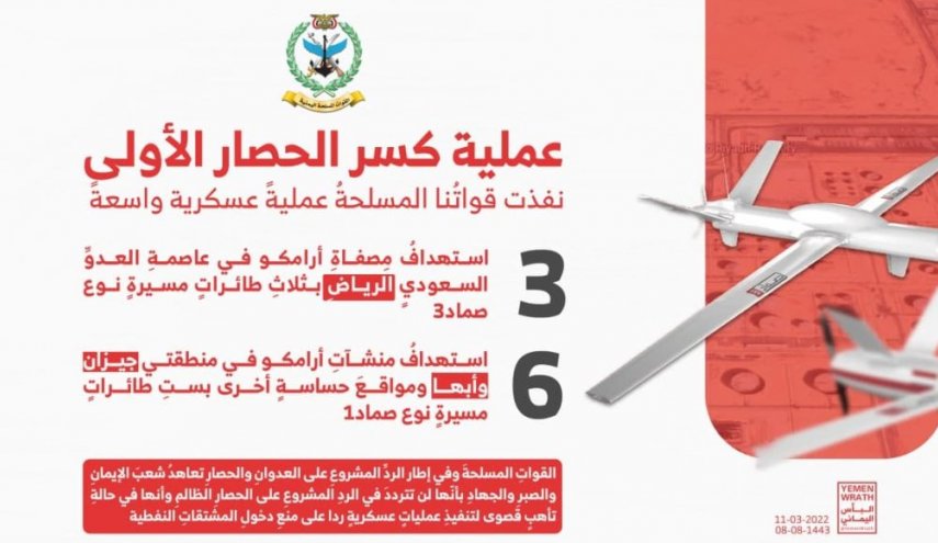 الاحزاب والقوى السياسية المناهضة للعدوان تبارک عملية “كسر الحصار الأولى”