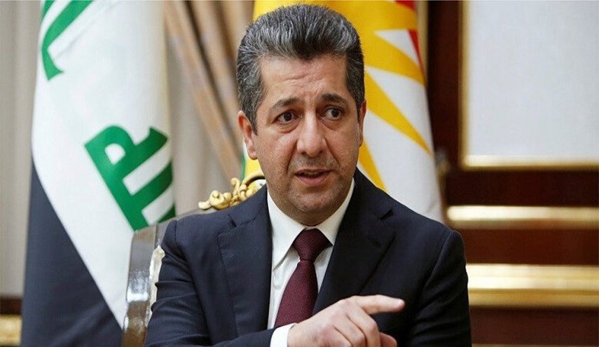 مسرور بارزاني يدين القصف الصاروخي على محافظة أربيل