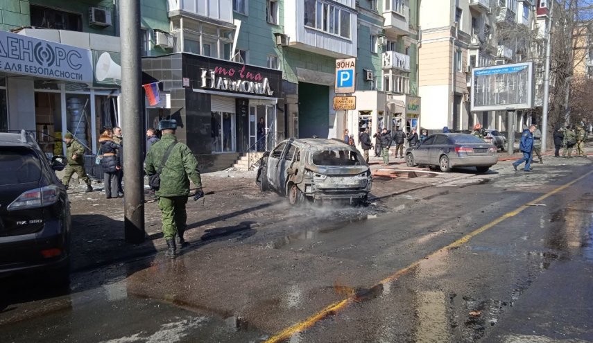 دونيتسك: 20 قتيلا بينهم أطفال بصاروخ أوكراني من طراز 