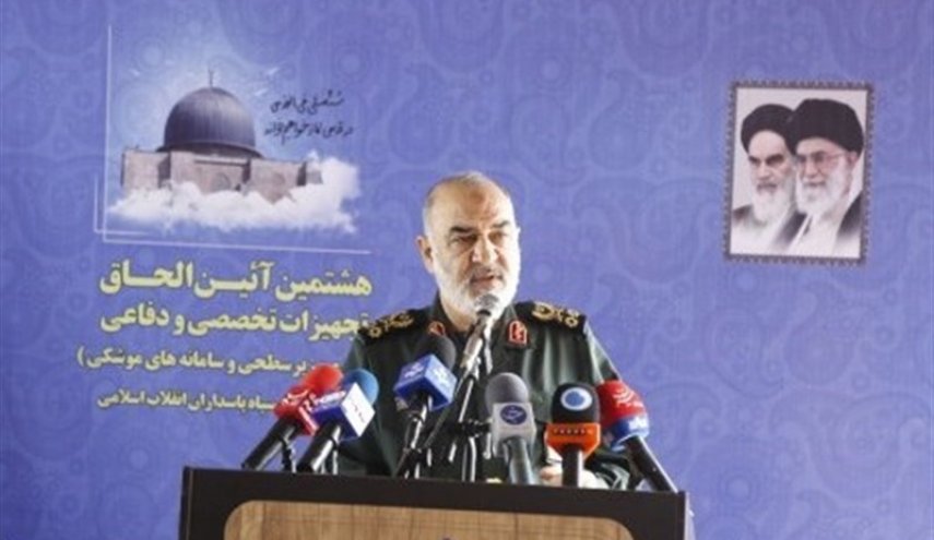 اللواء سلامي: سنقطع أيدي أعداء إيران