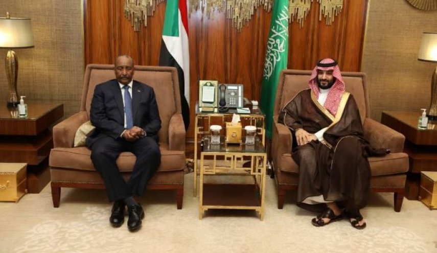 لقاء بين محمد بن سلمان وعبدالفتاح البرهان في الرياض