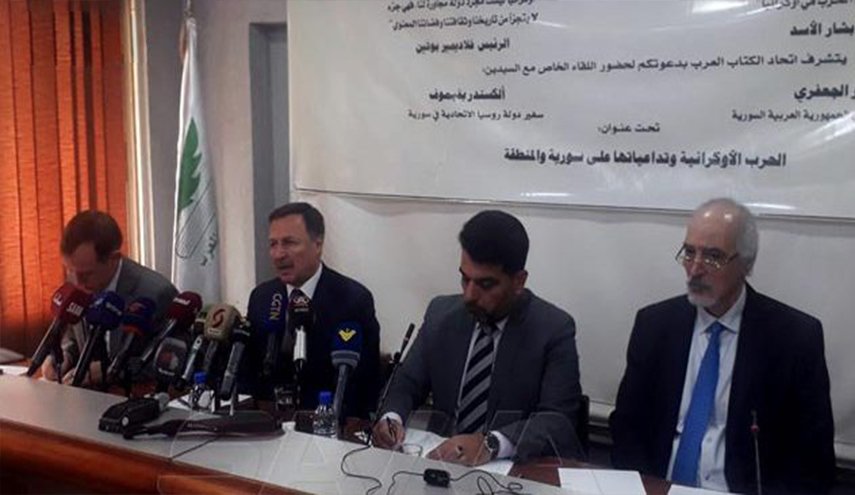 الجعفري: نحن شركاء لروسيا في مواجهتها مع الغرب