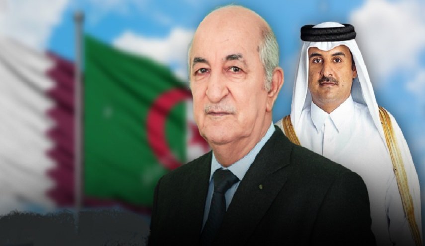 رسالة من  أمير قطر إلى الرئيس الجزائري