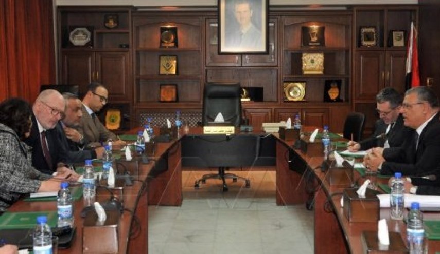 وزير الزراعة السوري يبحث مع وفد من الفاو تطوير الثروة السمكية