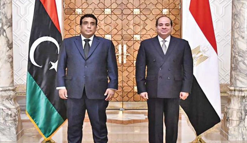 المنفي والسيسي يتفقان على هذه النقاط بشأن ليبيا