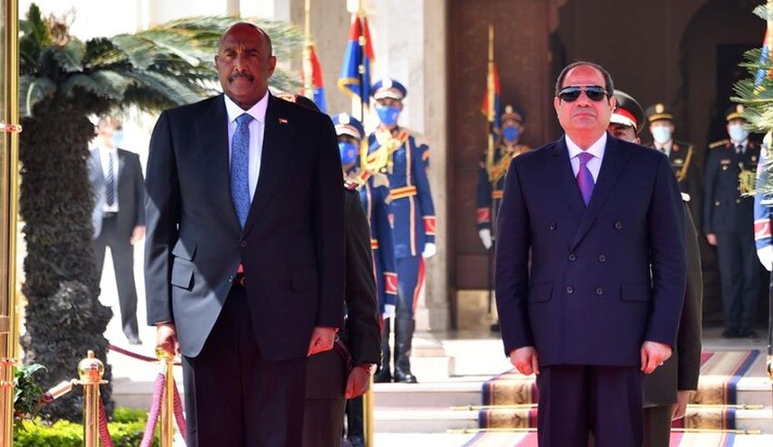 السيسي والبرهان يصدران بيانا مشتركا حول سد النهضة