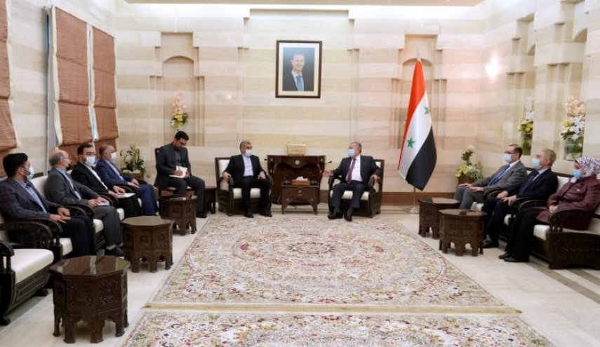 عرنوس يبحث مع نيكزاد تعزيز التعاون بين سوريا وإيران