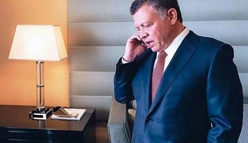 ملك الاردن يتلقى اتصالا من بينيت