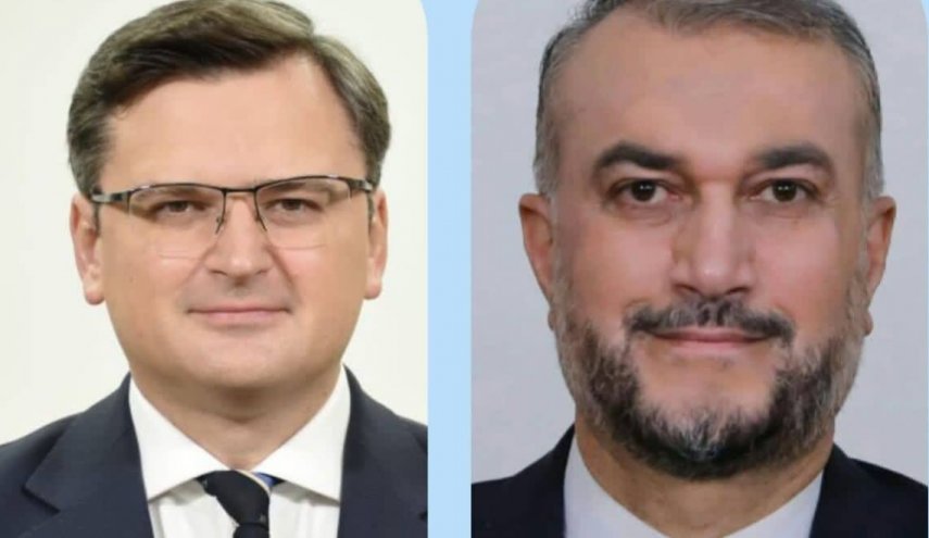 محادثات هاتفية بين وزيري الخارجية الايراني والاوكراني

