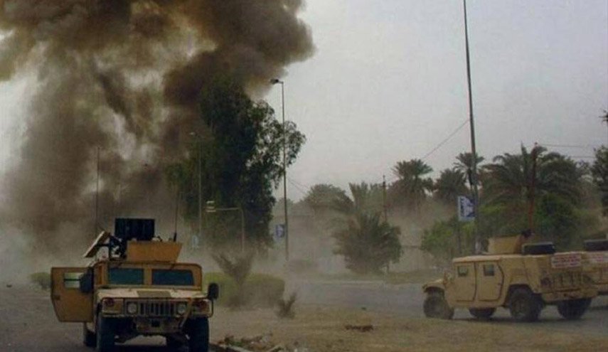 استهداف قافلة عسكرية اميركية بعبوة ناسفة في العراق
