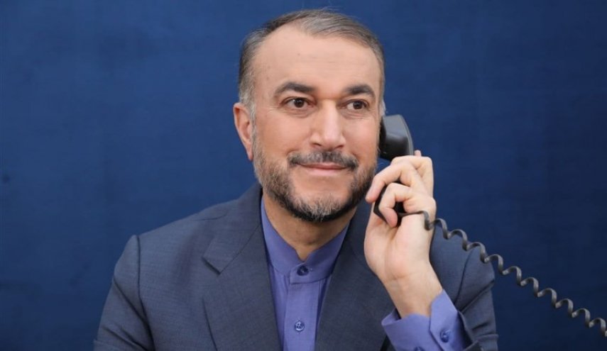 عبد اللهيان يتلقى اتصالا هاتفيا من المشرف على وزارة الخارجية الافغانية