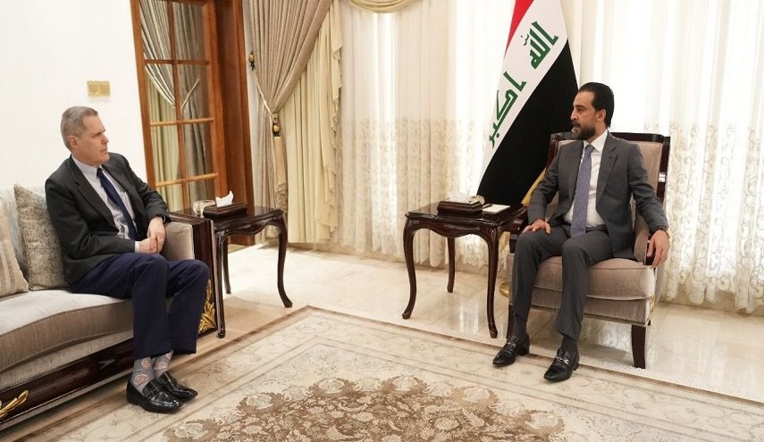 الحلبوسي والسفير الأميركي يبحثان الأوضاع السياسية في البلاد