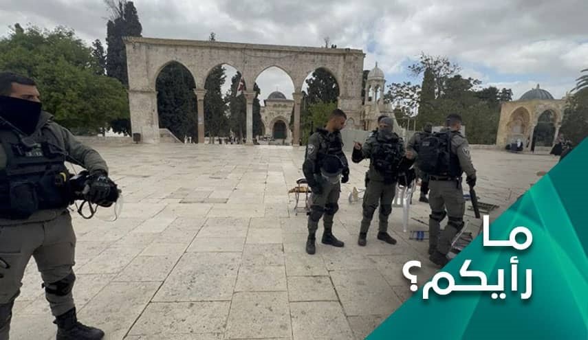 إقتحامات المسجد الأقصى والدعوة للاستنفار العام