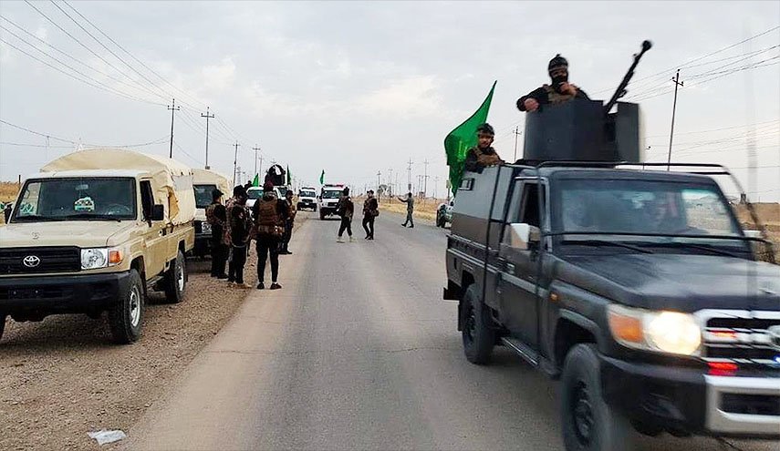 الحشد يباشر باليوم الثالث من عملية 