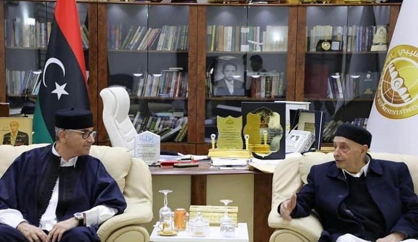 عقيلة صالح يبحث مع باشاغا مستجدات العملية السياسية في ليبيا