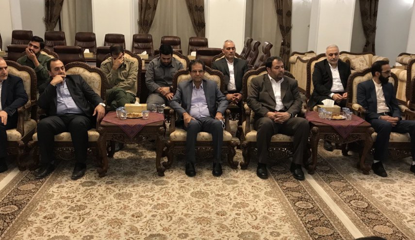 بالصور..مراسم توديع السفير الايراني السابق لدى بغداد