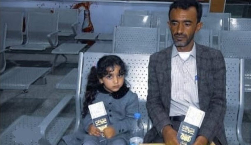 صور مؤلمة للمسافرين اليمنيين من صالة مطار صنعاء 