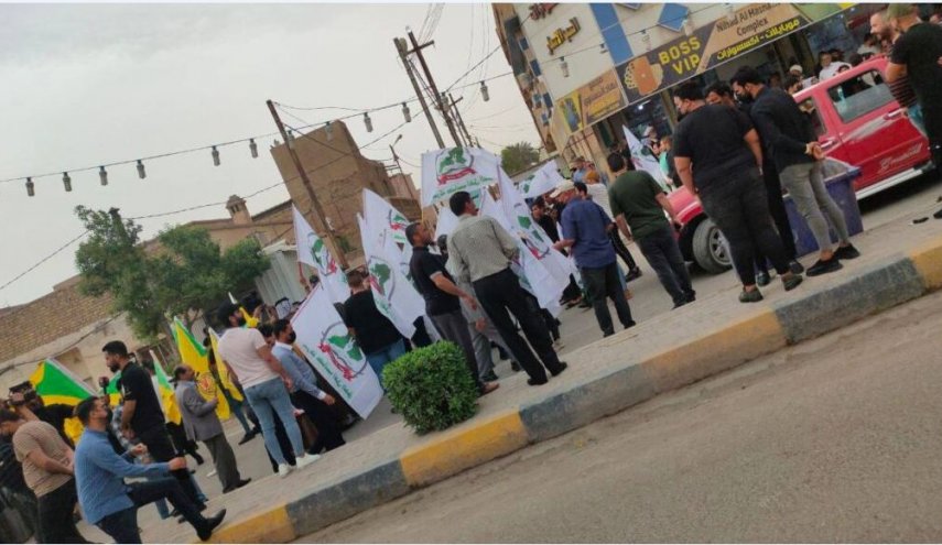العراق.. توافد جماهير الديوانية لاحياء يوم القدس العالمي