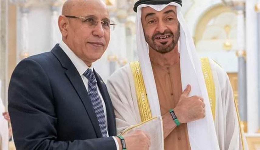 الرئيس الموريتاني يبحث التعاون الثنائي مع ولي عهد أبوظبي
