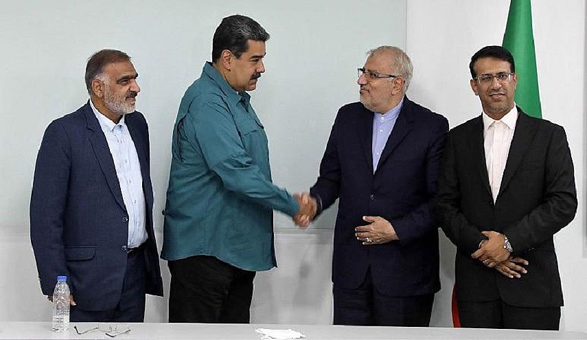 مادورو: زيارة وزير النفظ الإيراني بناءة ومثمرة
