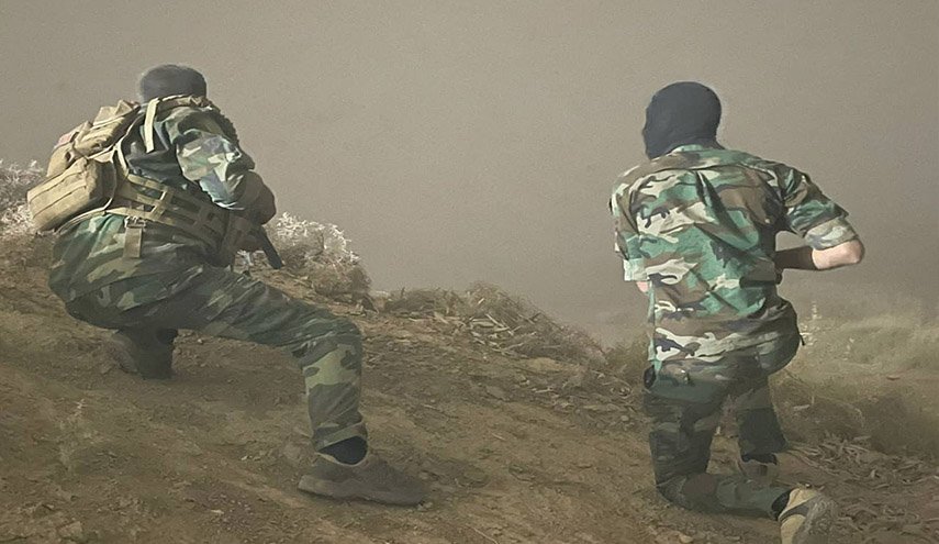 الحشد الشعبي يتصدى لهجوم إرهابي في الفلوجة (صور)