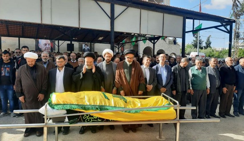  تشييع حاشد للاعلامي المجاهد محمود ريا في لبنان