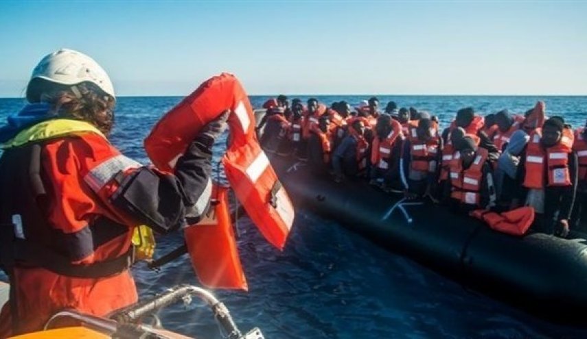 ليبيا: إنقاذ مهاجرين غير قانونيين غربي طرابلس