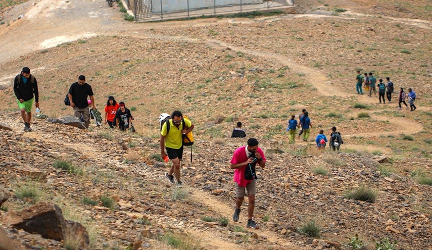 شاهد.. ألعاب رياضية مثيرة في قرية 'أنجدان' بمحافظة أراك وسط ايران