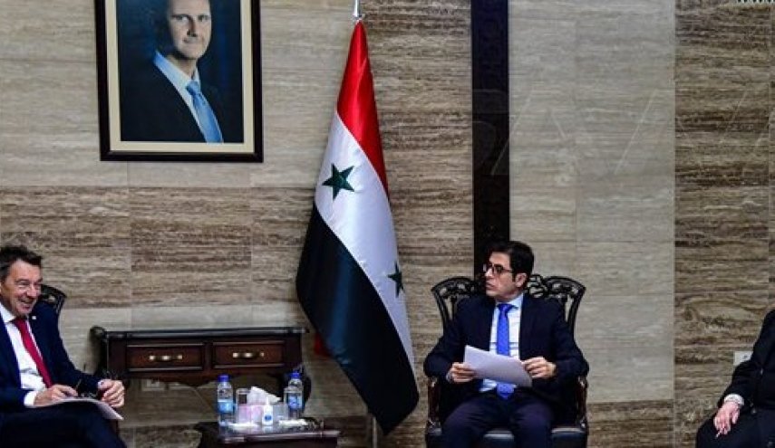 الغباش يبحث مع ماورير سبل التعاون بالقطاع الصحي في سوريا
