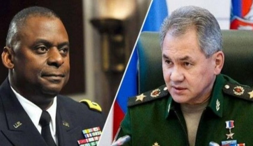 أول مكالمة بين وزيري دفاع أمريكا وروسيا منذ بدء الحرب في أوكرانيا