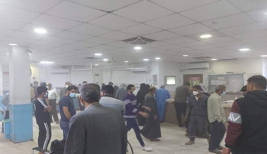 العراق.. تسجيل 2000 حالة اختناق بسبب العاصفة الترابية