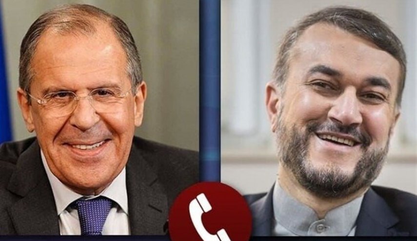 وزیرا خارجية ايران وروسيا يناقشان أفق استئناف الاتفاق النووي