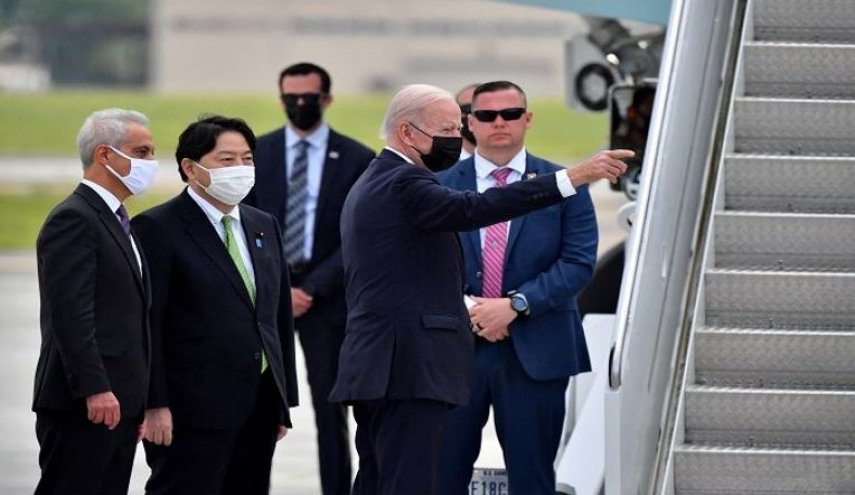 بايدن يصل إلى اليابان في زيارة رسمية