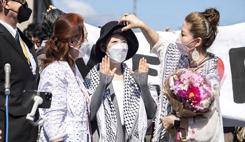 الإفراج عن مناضلة يابانية ساندت فلسطين بعد 22 عامًا من الاعتقال