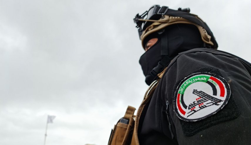 الحشد الشعبي العراقي يعتقل إرهابيا في صلاح الدين