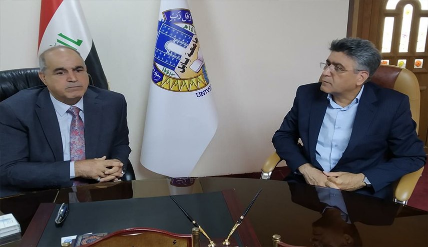 جامعة بابل توقع مذكرة تفاهم مع جامعة طهران