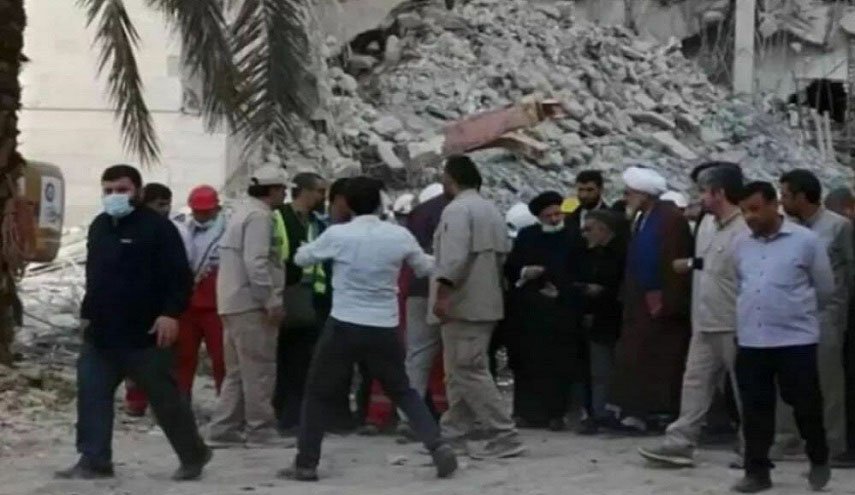 الرئيس الإيراني يصل إلى مدينة آبادان لمتابعة حادث متروبل