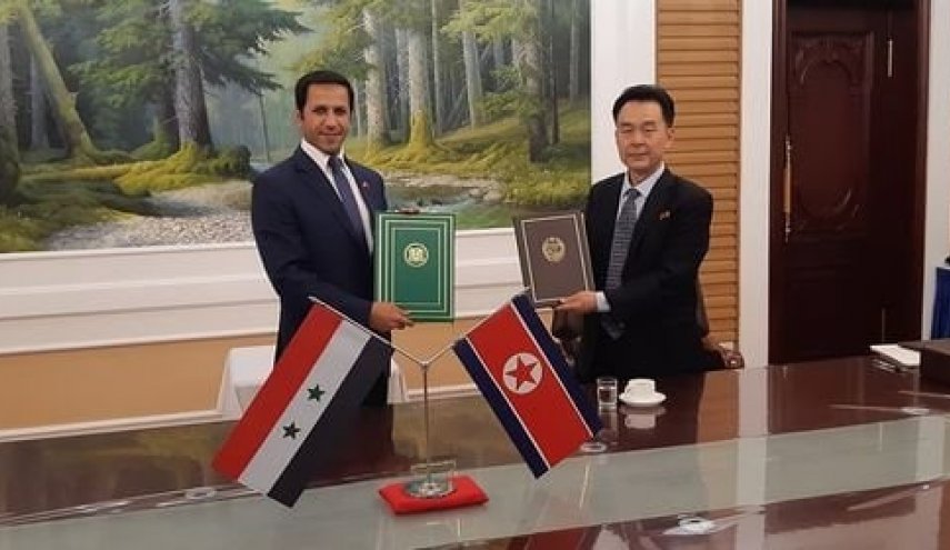 سوريا وكوريا الشمالية توقعان اتفاقاً ومذكرة تفاهم في مجال النقل الجوي