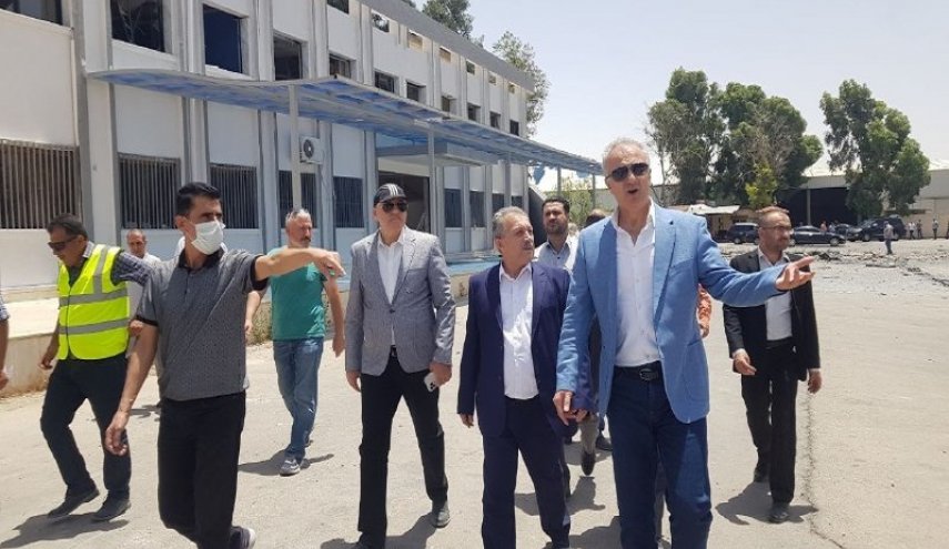 المهندس عرنوس يوكد ضرورة الإسراع في إعادة تأهيل مطار دمشق