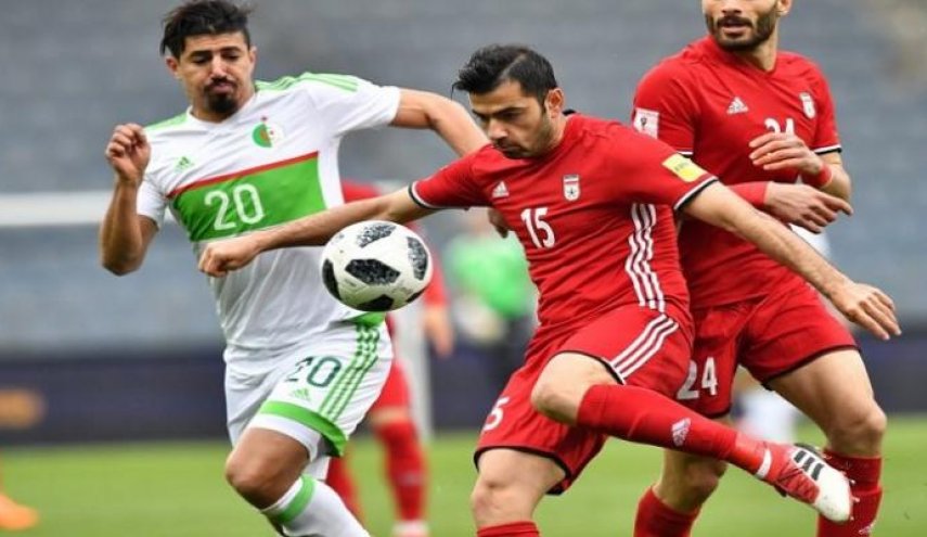 المنتخب الجزائري يلاقي ايران، اليوم، في مباراة ودية