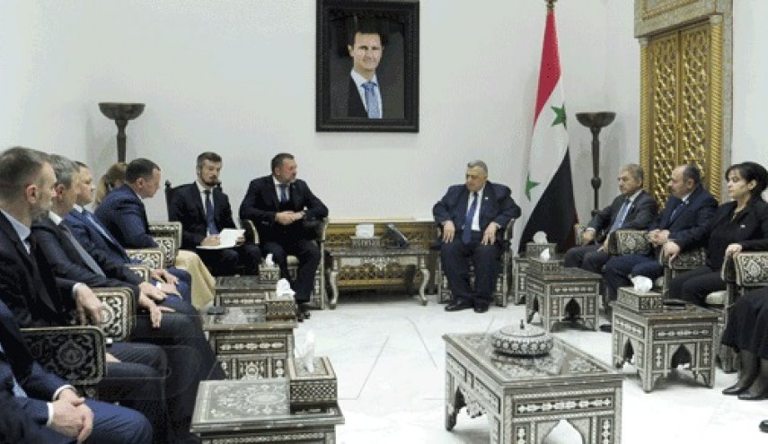 صباغ يؤكد متانة علاقات سوريا مع روسيا ودونيتسك