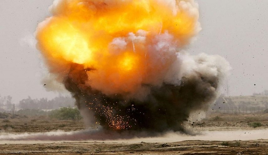 شهداء وجرحى من الجيش السوري أثناء تفجير مخلفات للمجموعات المسلحة