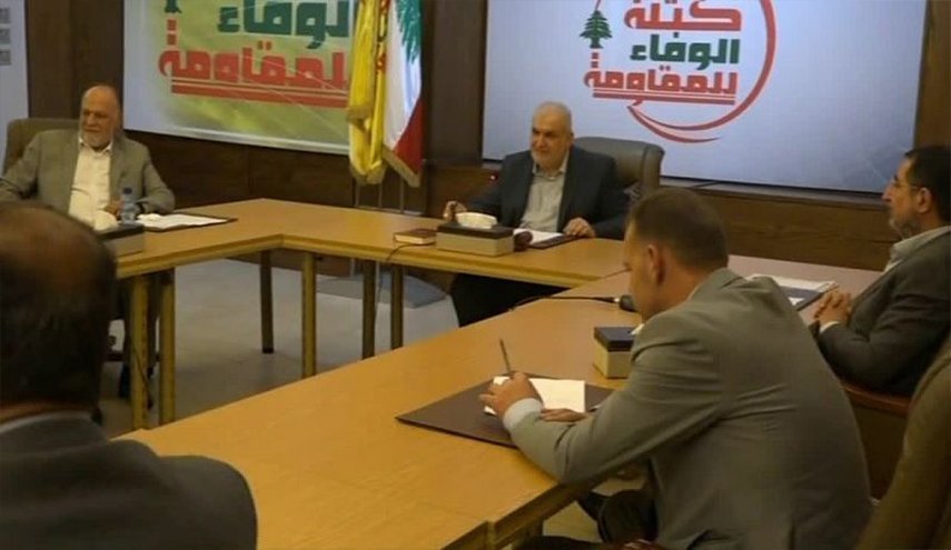 الوفاء للمقاومة تدعو لموقف وطني يمنع العدو من الاعتداء على حدود لبنان البحريّة 