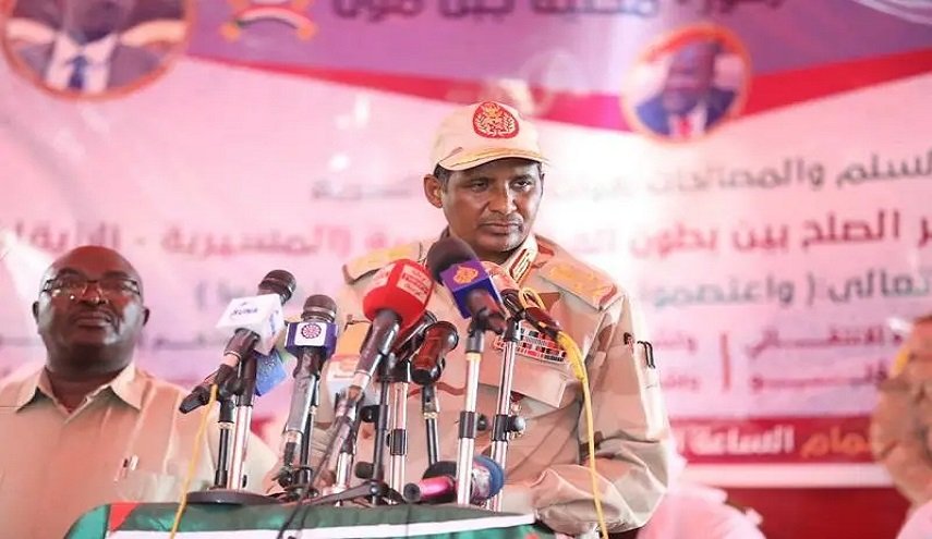 السودان.. 'حميدتي' يؤكد على أن 'الصراعات العبثية' تفيد أعداء استقرار البلاد
