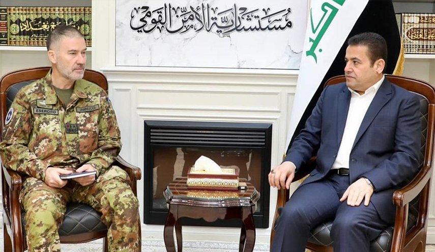العراق وبعثة الناتو يبحثان تعزيز 'التعاون البنّاء' بين الطرفين