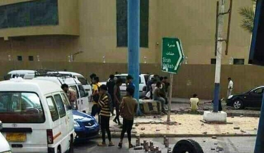 قطع كافة الشوارع المؤدية إلى قصر معاشيق في عدن