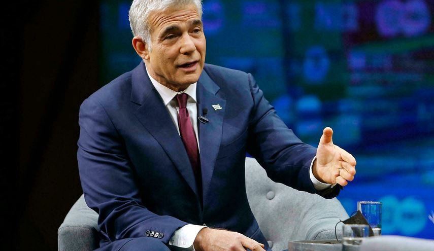 الإعلام العبري: لبيد يرأس كيان الاحتلال الأسبوع المقبل