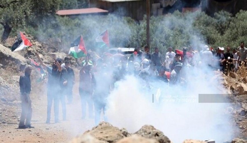 82 إصابة خلال مواجهات مع قوات الاحتلال في قرى نابلس