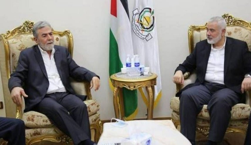 دیدار رهبران حماس و جهاد اسلامی در بیروت؛ تاکید بر راهبرد مقاومت فراگیر در برابر اشغالگران 